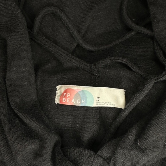 Free People Beach Black Maxi Dress Size Medium - Picture 3 of 5